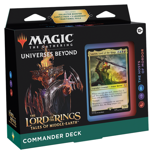 Magic The Gathering: Lord of the Rings - The Hosts of Mordor Commander Deck