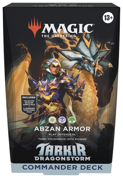 Magic The Gathering: Tarkir Dragonstorm - Abzan Armor Commander Deck