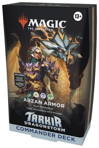 Magic The Gathering: Tarkir Dragonstorm - Abzan Armor Commander Deck