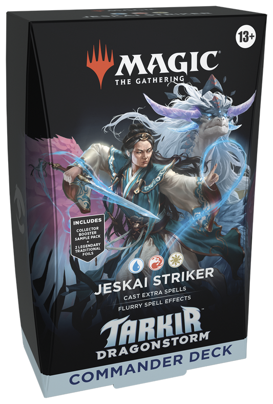 Magic The Gathering: Tarkir Dragonstorm - Jeskai Stirker Commander Deck