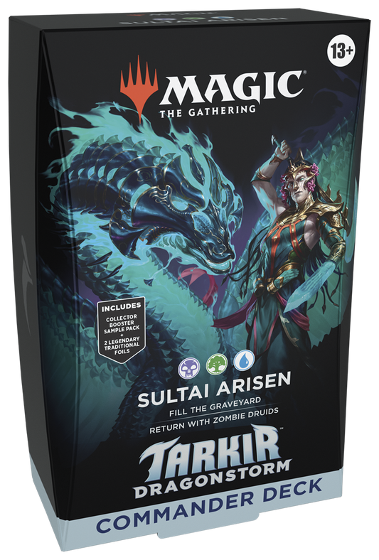 Magic The Gathering: Tarkir Dragonstorm - Sultai Arisen Commander Deck