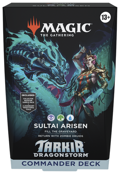 Magic The Gathering: Tarkir Dragonstorm - Sultai Arisen Commander Deck