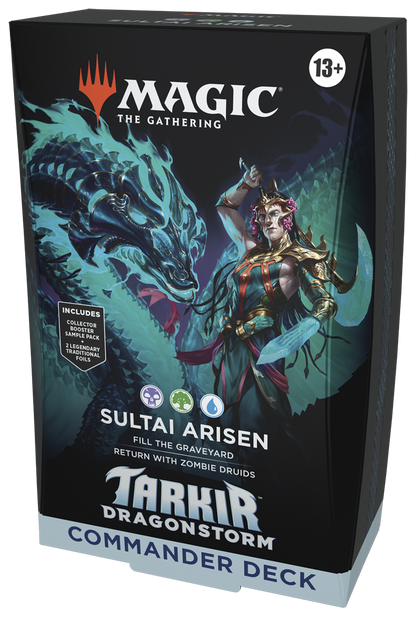 Magic The Gathering: Tarkir Dragonstorm - Sultai Arisen Commander Deck
