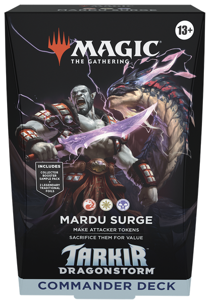 Magic The Gathering: Tarkir Dragonstorm - Mardu Surge Commander Deck