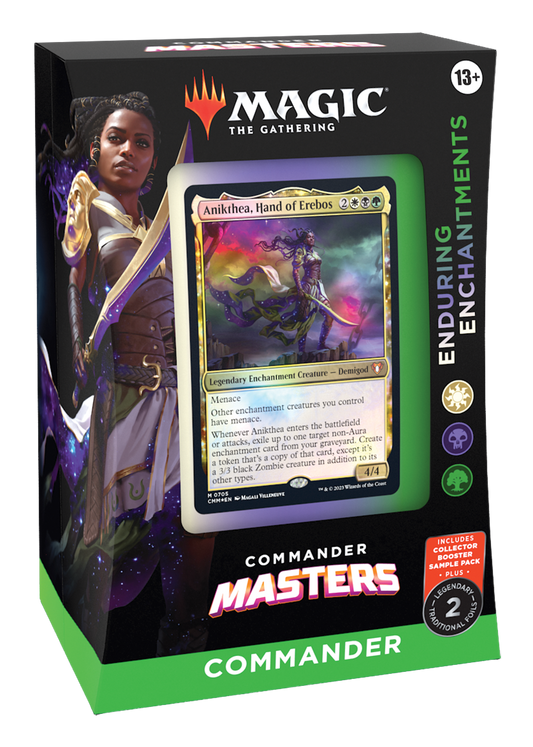 Magic The Gathering: Commander Masters: Enduring Enchantments Commander Deck
