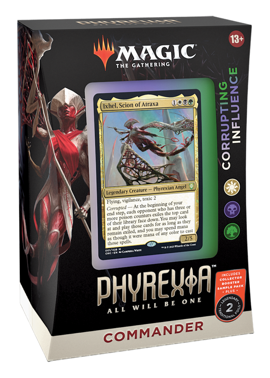 Magic The Gathering: Phyrexia: All Will Be One - Corrupting Influence Commander Deck