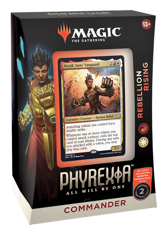 Magic The Gathering: Phyrexia: All Will Be One - Rebellion Rising Commander Deck