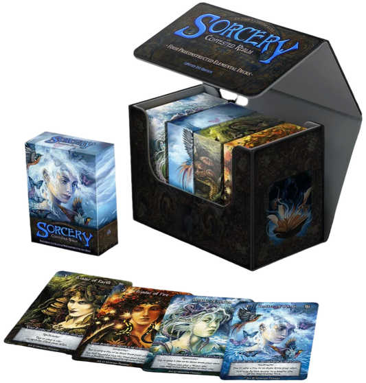 Sorcery Contested Realm TCG: BETA Elemental Preconstructed Deck Set Opened